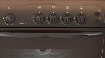 Плита для кухни GEFEST ПГ 1200-С6 К43 Коричневая 60 см Духовка газ 63л Поверхность 4 Конфорки