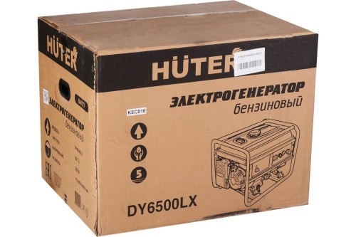 Генератор бензиновый Huter DY6500LX с пультом 5,5 кВт Электростартер IP23