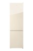 Холодильник двухкамерный Hiberg RFC-400DX NFGY Beige Glass Бежевое Стекло 380л