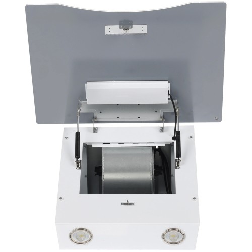 Вытяжка каминная 60 см Haier HVX-W692GW Белая 1000 м3/ч 