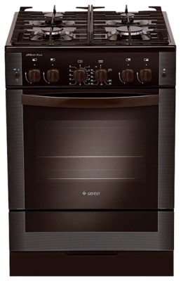 Плита для кухни 60 см газовая GEFEST 6500-02 0045 Коричневый 
