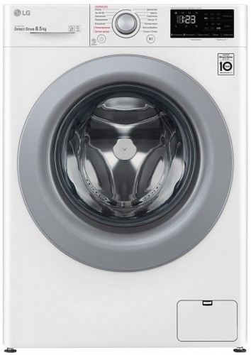 Стиральная машина LG F2V3GS4W стирка с паром 8.5 кг 1200 об/мин 
