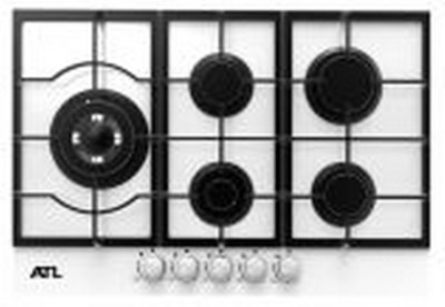 Варочная панель ATL 4 TB 75 WH MSTGF Белая 5 Конфорок