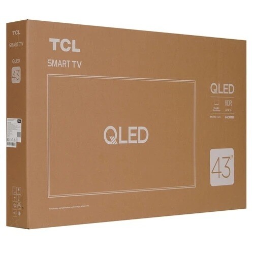 Телевизор TCL 43S5K Q-LED FHD Wi-Fi 60 Гц Google TV HDMIх 2 USBх1