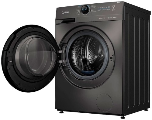 Стиральная машина Midea MF200W80WBS/S-RU Черная Графит 8 кг 1400 об/мин