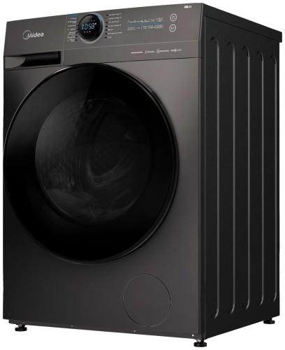 Стиральная машина Midea MF200W80WBS/S-RU Черная Графит 8 кг 1400 об/мин