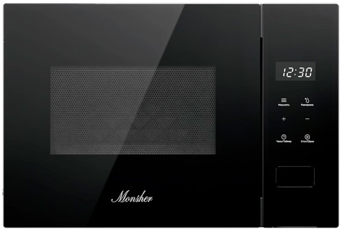Встраиваемая микроволновая печь СВЧ Monsher MMH 1115 Noir Ченая 15 л 600 Вт