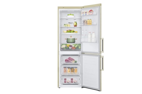 Холодильник LG GA-B459BEGL Бежевый