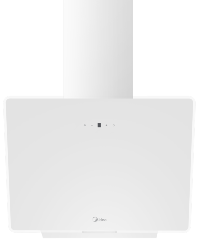 Вытяжка каминная Midea MH60AN364GW Белое Стекло 900 м3/ч