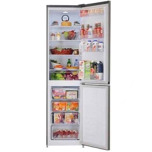 Холодильник Beko B3R0CNK332HG Фасад Эмаль Серый No Frost Дисплей 300л