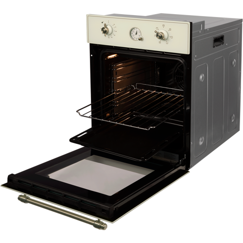 Духовой шкаф HIBERG VM 4360 RY Retro Бежевый 50 л