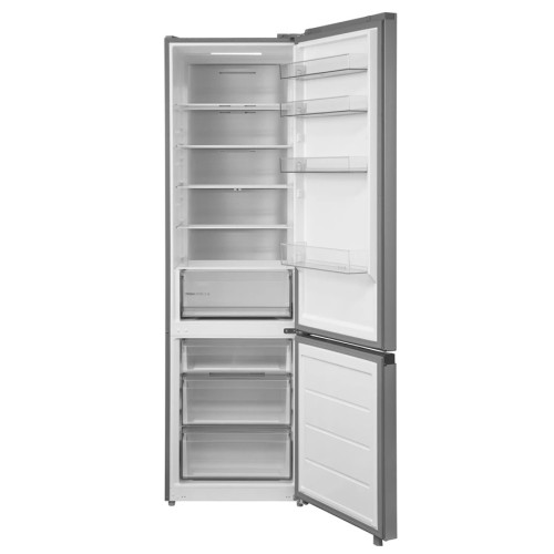 Холодильник с морозильником Midea MDRB511FGF46IDM Серебристый 373 л Инвертор Тихий 35 дБ