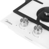 Варочная поверхность домино MIDEA MG3260TGW Белое стекло 2 конфорки ГК