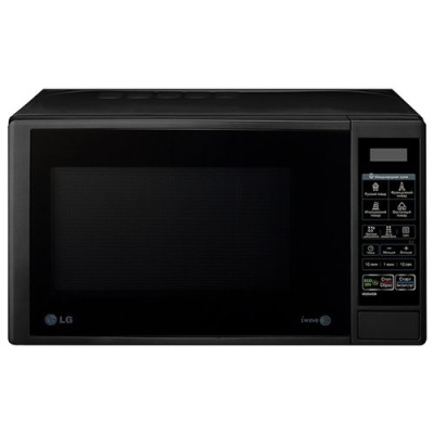 Микроволновая печь LG MS2042DB Черная 700Вт Открывание Кнопка