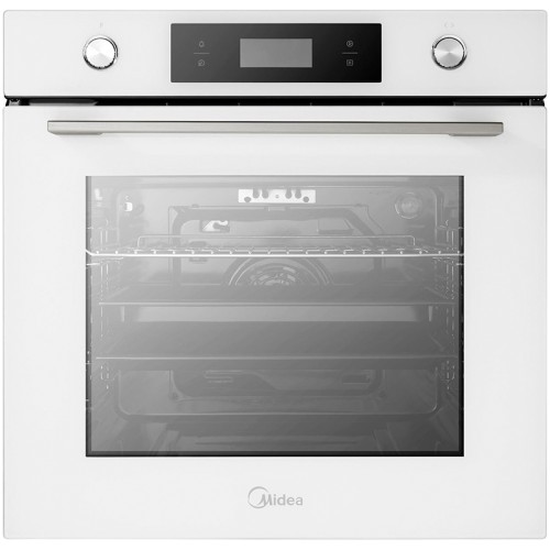 Духовой шкаф Midea MO78100CGW Белое Стекло 70 л 