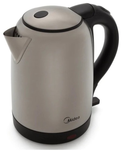 Чайник электрический Midea МК-8030 Нержавейка Черный 1,7л