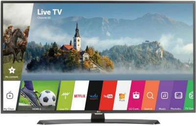 Телевизор LED LG 43UH671V черный