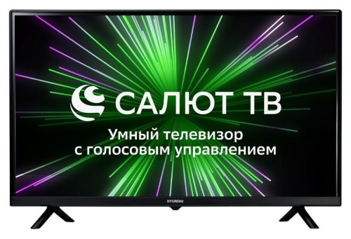 Телевизор Hyundai H-LED32BS5001 HD черный СМАРТ ТВ Салют ТВ