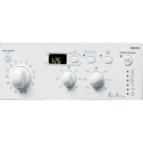 Стиральная машина Indesit IWUD 4105 супер узкая 33 см 1000 об/мин 4кг
