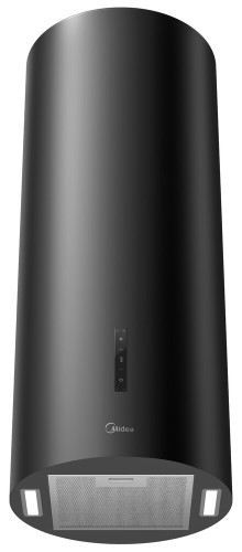Кухонная вытяжка Midea MH40K570B 1150 м3/ч Черная круглая Инвертор 