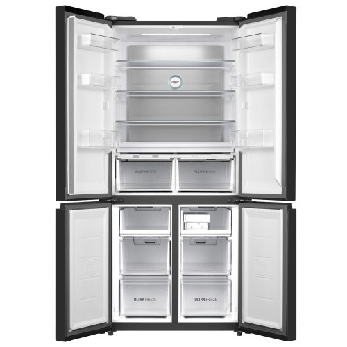 Холодильник многодверный TOSHIBA GR-RF610WE-PGS(22) Черное стекло