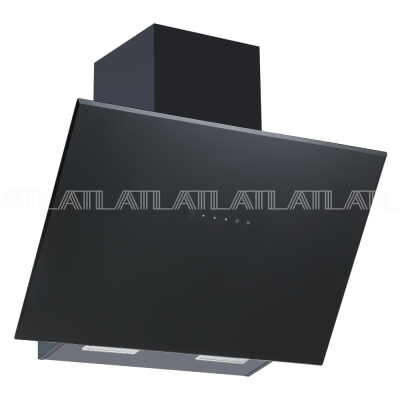 Вытяжка каминная ATL 3488 F LCD 90 см black Черное Стекло 1100 м3/ч