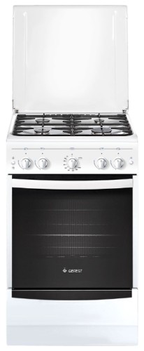 Плита для кухни газовая GEFEST 5100-02 0009 Белый 50 см 4 конфорки