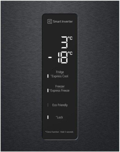 Холодильник LG GA-B509SBUM Черный Матовый 203см 419л Инвертор