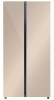 Холодильник Side by Side LEX LSB520GlGID Инвертор Total NoFrost Золотистое Стекло