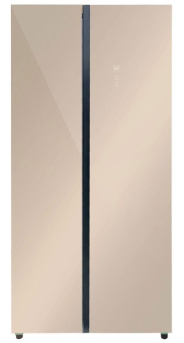 Холодильник Side by Side LEX LSB520GlGID Инвертор Total NoFrost Золотистое Стекло