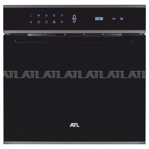 Духовой шкаф ATL 4 FF 97 C3 GSА BK M Сенсорный Черное стекло 65л