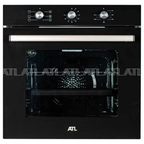 Духовой шкаф ATL 1 FA 622 AA BK Черное стекло 71 л