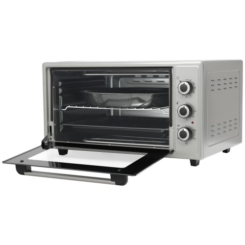Мини-печь Oasis M-50CG1 Серая 50л Электро 1,6 кВт Конвекция