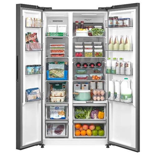 Холодильник Side-By-Side Midea MDRS791MIE28 Инвертор 604 л Черный