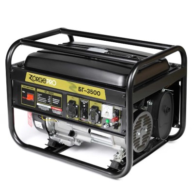 Генератор бензиновый ZORGEPRO БГ-3500 Ручной Стратер Макс мощность 4,4 кВт