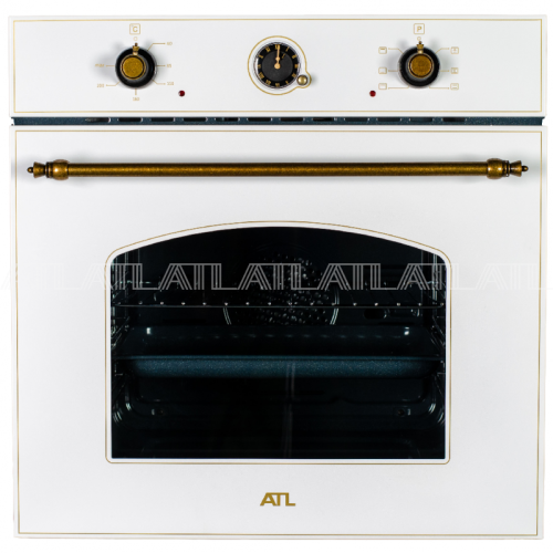 Духовой шкаф ATL 1 FCL 624 AA RWH Белый Ретро 60 л