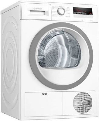 Сушильная машина с тепловым насосом Bosch WTH85V0KPL Белая 8кг