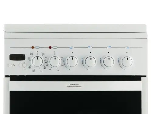 Плита для кухни 50 см GEFEST 5102-03 Белая 4 конфорки ГК Духовка электро 55 л