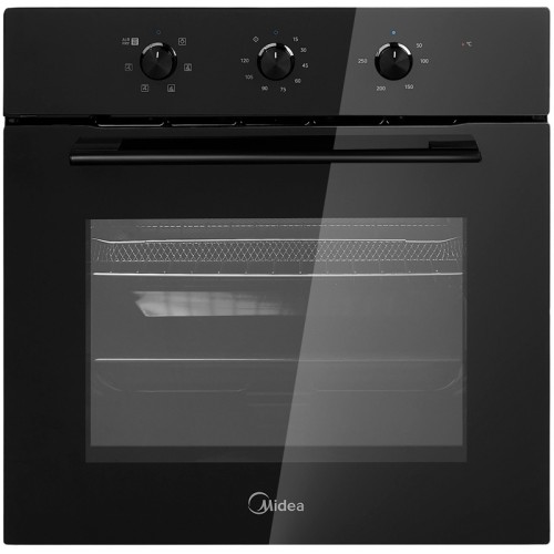 Духовой шкаф встраиваемый Midea MO37007GB Черный 65 л 3 кВт Гриль