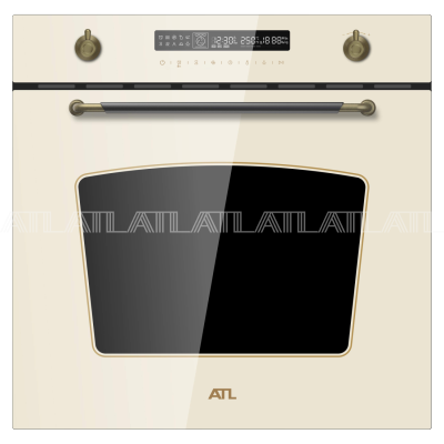 Духовой шкаф ATL 4 FCL 924 AA BGM Ретро Бежевый 65 л