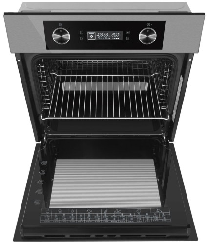 Электрический духовой шкаф Maunfeld AEOH60102S Серебристый 60л