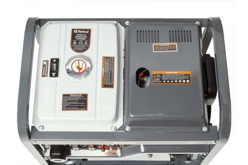 Генератор Helmut LD 8000EA Дизель 220В 1,9 л/ч 8 кВт Выход 12В Бак 12,5л IP23
