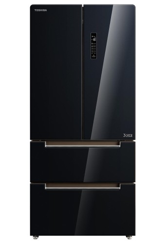 Холодильник многодверный Toshiba GR-RF532WE-PGJ(22) Черное Стекло