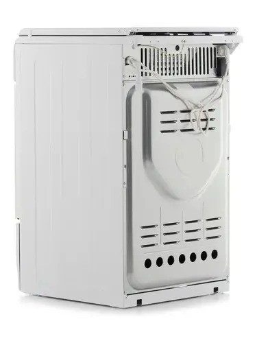 Плита для кухни 50см GEFEST 5100-03 0002 Белая Духовка Газ 52л Конфорок 4шт