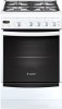 Плита для кухни 50см GEFEST 5100-03 0002 Белая Духовка Газ 52л Конфорок 4шт