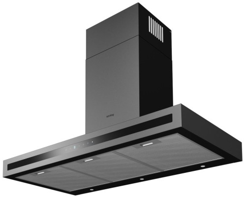 Вытяжка пристенная Korting KHC 9877 N Черная 90 см 850 м3/час