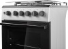 Кухонная плита Midea MFG-1G Нержавейка 50см Крышка Стекло ГК 4 конфорки