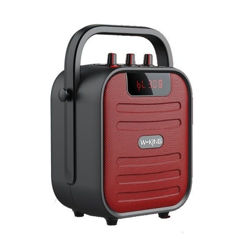 Портативная колонка W-King T5 red Bluetooth 2000 мАч 12 Вт
