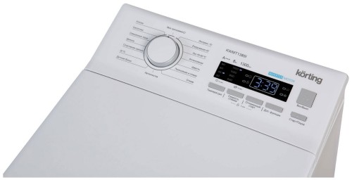 Стиральная машина вертикальная 8 кг Korting KWMT 1385 I Белая 1300 об/мин Узкая