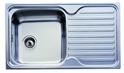 Тека мойка CLASSIC 1B 1D 10119056 Lux (кр. в компл., сл. 302 нет)